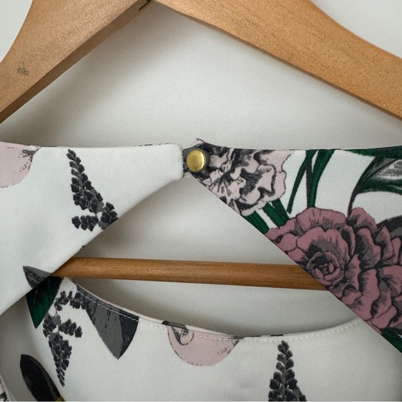 H&M Sleeveless Floral Beaded A-Line Dress - Picture 8 of 9